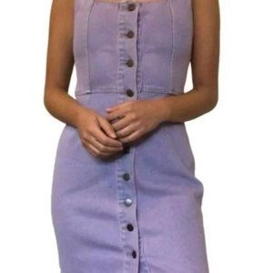 Urban Outfitters Denim Purple Dress
